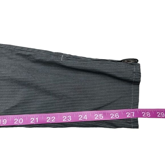 7 For All Mankind Roxanne Striped Pants Skinny Fit Size 27 - Picture 3 of 6